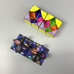 Juego de caja rompecabezas cubo plegable cambiable mágico <span class=keywords><strong>2</strong></span> en 1 juguete para niños diseño publicitario OEM personalizado - Product Image 4