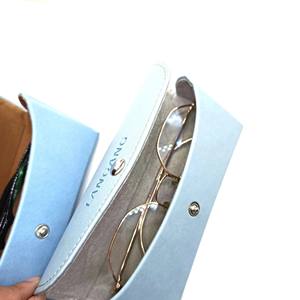 Boîte de rangement pour lunettes de soleil rectangulaires de luxe personnalisées avec logo d'usine <span class=keywords><strong>Zge</strong></span> 33gd, fermeture magnétique, étuis souples, écologiques, tendance - Product Image 6