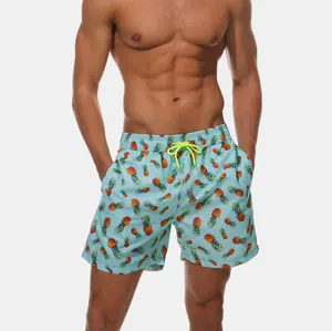 Voorraad 6 Kleuren Waterdichte Man Zwembroek 4xl Plus Size Strand Korte Boardshort