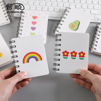 Carnet à spirale personnalisable avec logo, format A7 mini, portable, idéal pour les étudiants, taille sur mesure, vente en gros