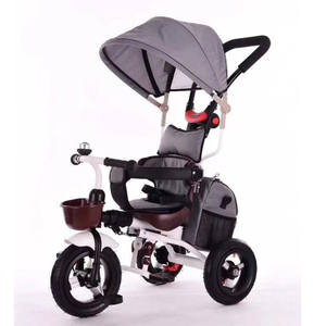 2020 недорогой детский трехколесный велосипед с крышей/Сертификация en 71, детский трехколесный велосипед, резиновые колеса/Детские Запчасти для трехколесного велосипеда - Product Image 5