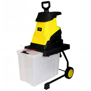 Trituradora de Ramas Eléctrica de Marca Reconocida con Caja de Recolección para Uso Doméstico en Huertos - Product Image 1