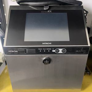 Machine de codage HITACHI RX2-S d'<span class=keywords><strong>occasion</strong></span>, impression de codes QR haute précision, fiable et à faible entretien pour la production industrielle - Product Image 1