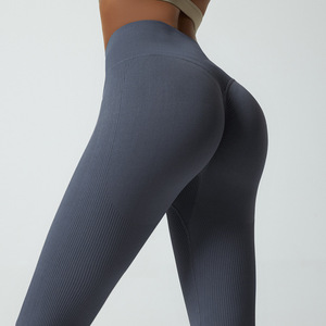 Leggings pour femmes, leggings moulants, leggings d'hiver, tissu brillant en maille, compression, filles sexy, dos en V, effet camel toe, leggings thermiques en nylon - Product Image 6