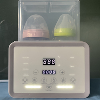 Stérilisateur à vapeur multifonctionnel pour biberon 200W, chauffe-lait, modulateur de lait, chauffe-lait portable pour bébé, produits pour bébé, appareils électroménagers