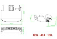 Climatiseur embarqué de type dissimulé 12V/24V pour fourgons, minibus et camions, kit de refroidissement pour la conduite