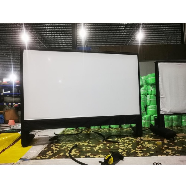Customized Convenient Inflatable Movie Screen for Outdoor Backyard Usage