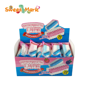 Boîte de mélange de guimauves aux saveurs de crème glacée aux fruits bleu rose mille couches - Product Image 2