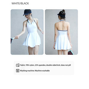 Vestido de Tênis Sem Mangas de Alta Qualidade ARRONAX, Secagem Rápida, Saia de Esportes para Mulheres, Peso do Tecido 220-230g - Product Image 2