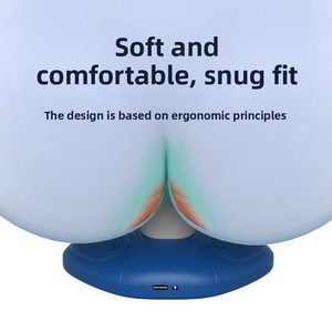 Allenatore Elettrico per Muscoli PC (Palladio) per Uomini e Donne - Strumento Multifunzionale per <span class=keywords><strong>Esercizi</strong></span> del Pavimento Pelvico con Massaggiatore Adduttore - Product Image 2