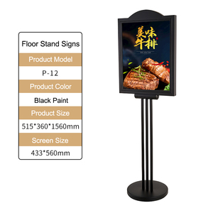 Sảnh khách sạn nhà hàng A3 Poster hiển thị đứng vàng kim loại sàn dấu hiệu đứng Hiển thị dấu hiệu chủ Poster Hội Đồng Quản Trị - Product Image 4