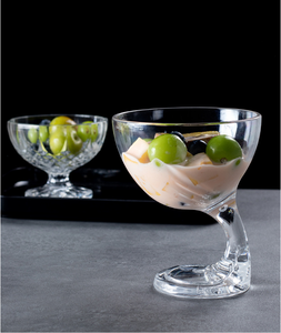 Populaire clair MS cuillère crème glacée Gelato Dessert Gelato pouding salade gâteau cuillère de service café Bar Restaurant cuillère en plastique - Product Image 3