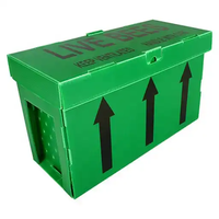 Boîte de Rangement pour Abeilles en Plastique PP 100% - Boîte de Rangement pour Abeilles - Coroplast Durable Anti-UV - Feuille Creuse en PP pour l'Apiculture