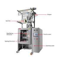 Machine d'emballage automatique de sachets de poudre à haute précision certifiée CE, à vis verticale, pour épices, lait, protéines, poudre de cacao