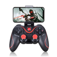 Manette de jeu sans fil Bluetooth X3 pour smartphone, compatible Android, iOS et PC – Joystick, Joypad, Gamepad, Manette de jeu