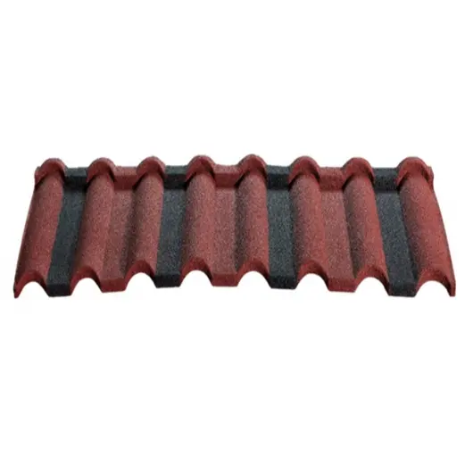 Source factory roof tiles chinese Modern design color stone coated metal roof tiles galvanized roof tile