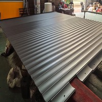 Porte à enroulement en aluminium silencieuse, finition moderne personnalisée, coupe-vent, pour garage ou atelier