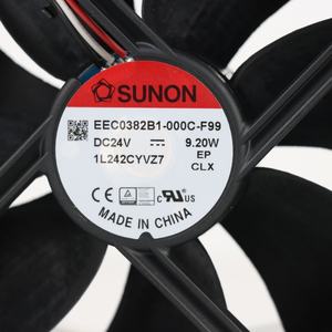Sunon EEC0382B1-000C-F99 120x120x38มม. 383mA 24VDC 9.2W 3100RPM ตู้ลูกปืน138CFM อินเวอร์เตอร์พัดลมระบายความร้อนตามแนวแกนไฟฟ้า1 - Product Image 6