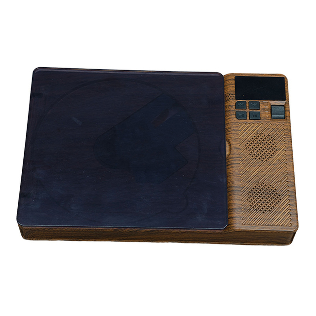 Vintage Wooden Portable CD Player BT5 0 USB Type C Rechargeable HiFi Home Audio Music Player with Built in Speaker