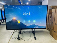 Tableau blanc interactif de grande taille, 86, 100 pouces, avec Smart Touch, logiciel numérique interactif