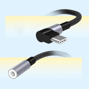 تصنيع المعدات الأصلية سماعة رأس من النوع C مقبس مقبس USB C إلى كابل الصوت سماعة رأس جيانج بسعر <span class=keywords><strong>90</strong></span> درجة أو سماعة أذن - Product Image 3