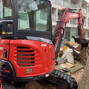 Excavatrice sur chenilles d'occasion Yanmar 35, performances stables, d'origine japonaise, 3,5 tonnes, Yanmar 35, excavatrice d'occasion Yanmar - Product Image 4