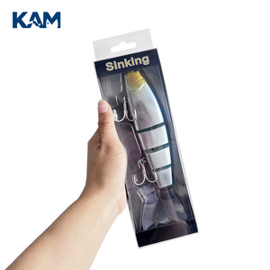 Señuelo Biónico Multiarticulado de Cola Suave Kam Factory, 105g, para Pesca en Alta Mar de Grandes Peces como Salmón <span class=keywords><strong>y</strong></span> Lubina - Product Image 4