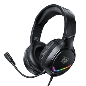 Harga Terjangkau <span class=keywords><strong>Headset</strong></span> Gaming ONIKUMA X31 USB / 3.5mm Kabel RGB Light dengan Mikrofon Panjang Kabel 2.2m - Product Image 1