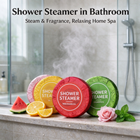 Tablettes de Bain Rondes au Bicarbonate de Sodium 30g pour Hôtels, Vente en Gros OEM, Désodorisants de Salle de Bain, Aromathérapie