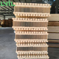 Viga I de madera de ingeniería para estructuras de techo y piso en EE. UU., viga de madera para construcción de edificios