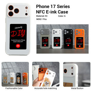 Coque de Téléphone Numérique DIY NFC JOYPORODO pour <span class=keywords><strong>iPhone</strong></span> 13 14 15 16 17 Pro Max, Coque E-Ink Vente Directe Usine, Vente en Gros Étui pour Smartphone - Product Image 1