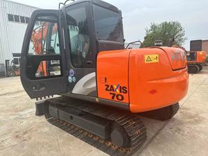 Miniexcavadora HITACHI ZX70 usada, motor ISUZU Original de 7 toneladas, miniexcavadora serie que incluye ZX30 ZX60 ZX75 - Product Image 4