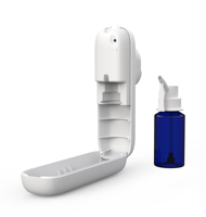 Diffuseurs d'huiles essentielles électriques sans eau à deux fluides, à commande par application, avec logo personnalisé, nouveau design, à fixer au mur, 100 ml, garantie 1 an