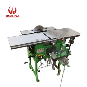 Đa chức năng 10 inchtable Saw Spiral planer gỗ bề mặt planer chế biến gỗ jointer bề mặt planer