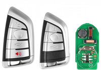 AUTEL Rasoir KEYBW003AL IKEYBW004AL BMWtype 3/4 Boutons Smart Universal Car Remote Key