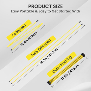 Nhà Máy Golf đào tạo Viện trợ ráp Golf alignment Gậy Golf huấn luyện viên thực hành thanh cho chất lượng cao - Product Image 4