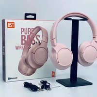 Auriculares plegables originales, cascos inalámbricos de durabilidad, color azul, fabricante de auriculares