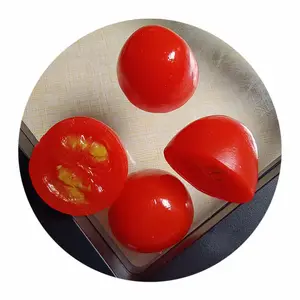 100PC 인공 체리 토마토 장난감 플라스틱 실물 같은 과일 장식 장식 홈 파티 주방 방 축제 장식
