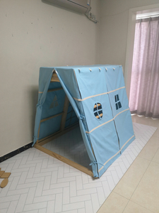 Tente de jeu d'intérieur pour enfants, tente pour fillette, maison de jeu, structure d'escalade et de jeu pour garçons et filles, tente de lit pour tout-petits - Product Image 2