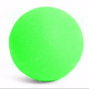 TPE按摩球硬单曲棍球球筋膜球4.5厘米