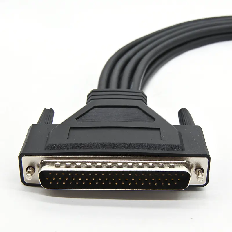 Kabel Spliter Seri Db62 Ke Db9 Kustom untuk Ekstensi Kartu Moxa Pci