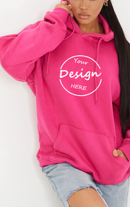 <span class=keywords><strong>Felpa</strong></span> da donna <span class=keywords><strong>fucsia</strong></span> oversize <span class=keywords><strong>felpa</strong></span> <span class=keywords><strong>con</strong></span> <span class=keywords><strong>cappuccio</strong></span> personalizzata <span class=keywords><strong>con</strong></span> Logo in bianco 320 GSM <span class=keywords><strong>felpa</strong></span> <span class=keywords><strong>con</strong></span> stampa floccata da donna - Product Image 5