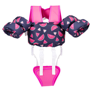 <span class=keywords><strong>Gilet</strong></span> de natation pour enfants avec brassards, imprimé dessin animé, flottabilité en mousse, <span class=keywords><strong>gilet</strong></span> de sauvetage - Product Image 2