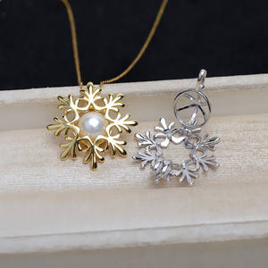 S925 Silver 8mm 6mm Non-Perforated <b>Butterfly</b> Snowflake <b>Bead</b> Pendant for Female Headrest DIY Accessory Holder 5091 Collection - Product Image 2