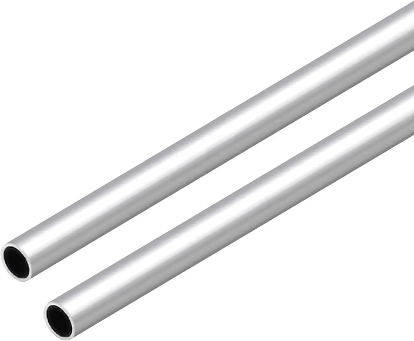 0.72 -- 1.5Mm 0.5 mm-80 Mm tabung Aluminium untuk peralatan listrik Anodized 160-205 Rm/Mpa 6061 tabung pipa Aluminium