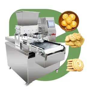 Waffel Chocolate Chip Food Machine Kommerzielle Butter Cookie Themed Biscuit Maschine