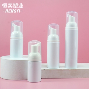 40ml 50ml 60ml 80ml <span class=keywords><strong>100ml</strong></span> Trắng bọt bơm bọt mousses Sữa rửa mặt tạo bọt Chai PET du lịch lông mi dầu gội chai nhựa - Product Image 1