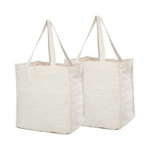 Bolsas de Lona de Algodón Reciclado Ecológicas de 10 oz de Grosor, Impresas con Serigrafía Personalizada, Promocionales, Económicas y Reutilizables, 2026 - Product Image 2