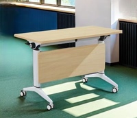 Mobilier scolaire moderne Vente en gros pliable Table de réunion sectionnelle de formation Bureau de salle de conférence Bureau pliant