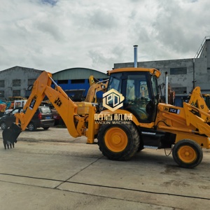 รถตักล้อยางมือสอง JCB 3CX 4CX สีเดิมจากโรงงาน ผลิตในสหราชอาณาจักร ระบบขับเคลื่อน 4 ล้อ สภาพดี เครื่องยนต์สมบูรณ์ - Product Image 1